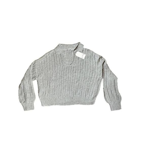 NWT! Womens Wonderly gray knit sweater. size XXL - Picture 1 of 3